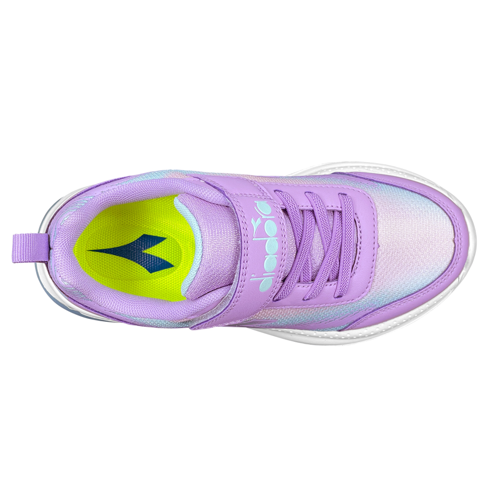 中童電燈慢跑鞋(11091 紫)