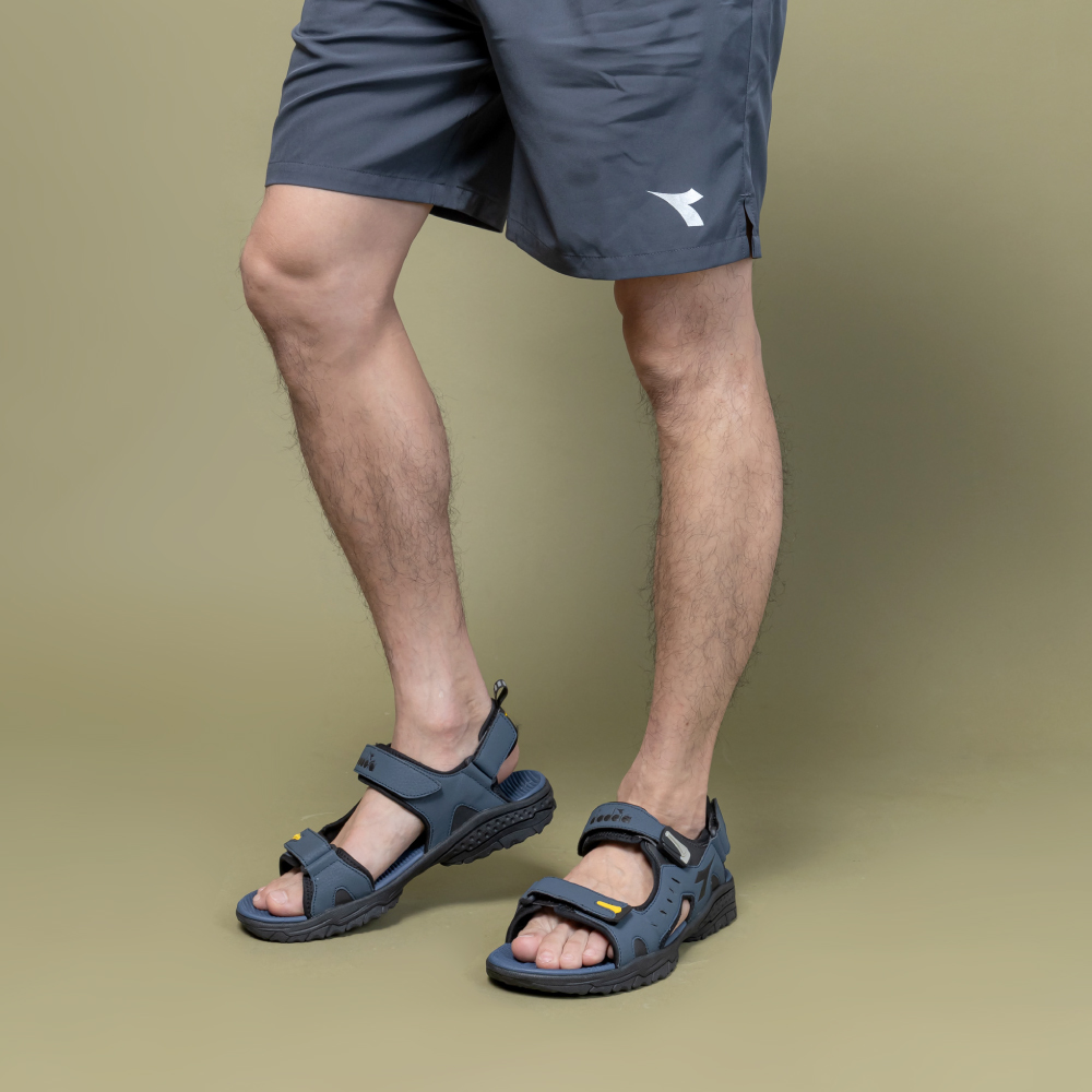 男段磁扣式運動涼鞋 (DA71309 藍)