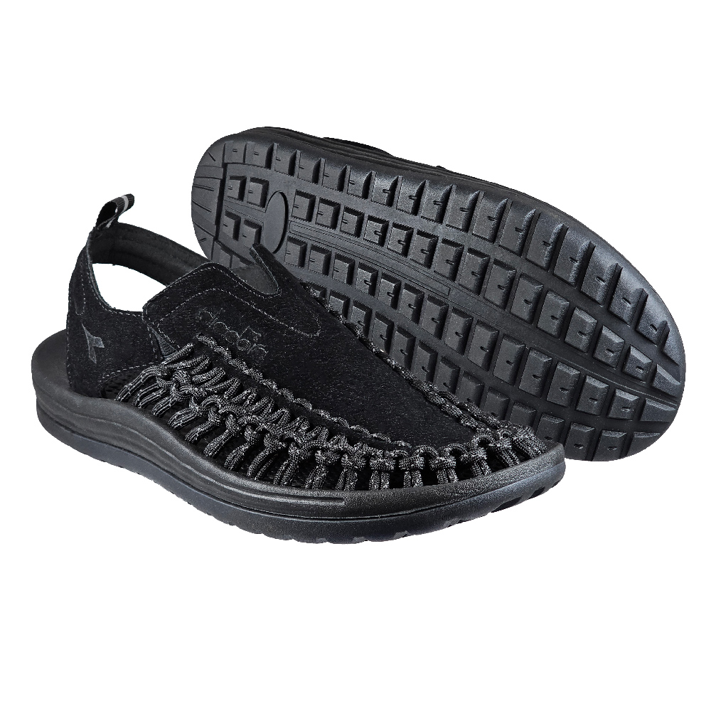 男段編織涼鞋(魷魚 Squid Sandals 71537 黑)